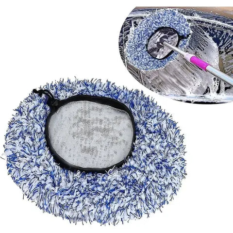 Brush Cover Microfiber Car Brush Cover Compatible Sb Washing Brush Soft Brush Cover Compatibility with Car Wash Cleaning Car Care(Blue), Blue Color In Australia - Darrahopens
