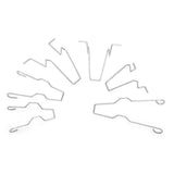 6x Headlight Retaining Clip Spring Bulb For H1/H3/H4/H7 5ZHSFULLKIT, Steel material, direct exterior replacement In Australia - Darrahopens