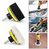 11-piece 80 mm polishing pad polishing sponge drill polishing set with M1, car washing and detailing, polishing or foam cleaning