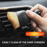 Soft cleaning brush / brush for car interiors 3-pack Black, Plastic material, car washing and detailing, polishing or foam cleaning, Black Color In Australia - Darrahopens