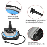 16117222391 Car Fuel Tank Cap for X1 X2 X3 X4 X5 X6 E39 E46 E60 E63 E65 E66 E70 E71 E90 F01 Black, Plastic material, Black Color In Australia - Darrahopens
