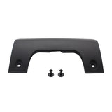 Towbar Cover & Clips for Rear Bumper, Replacement for Land Rover Discovery 3 & 4, Plastic material, direct exterior replacement, Black Color