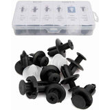 100 pcs Universal Door Trim Clip, Plastic Car Push Rivet Kit Door Card Panel Trim Clips Bumper Fastener Retainer In Australia - Darrahopens