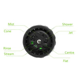 Water Hose Nozzle Car Wash Garden High Pressure Sprinkler Fo green one size, Engineering Plastic material, car washing and detailing, Green Color
