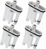 Carburetor Main Jet Replacement Kit, 4 Pack Heavy Duty Lawn Mower Engine Parts for Briggs & Stratton 09P702, Heavy Duty Use