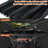 Car Window Sun Shade Magnetic Slidable Privacy Curtain Sun Protection Shield for Automotive Interior Black, for Car Truck Motorcycle and Vehicle Use In Australia - Darrahopens