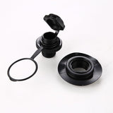 24mm Air Valve Spiral Plugs One Way Inflation Replacement for Inflatable Boat Kayak Canoe Bed Towable Tube, Black 2 Pack