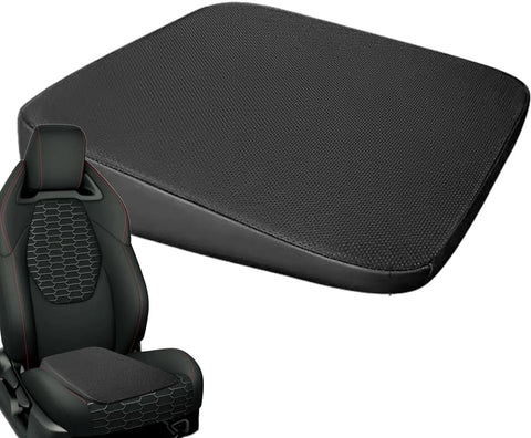 Wedge Car Seat Cushion Pad Ergonomic Sloping Booster for Short Drivers Wheelchairs and Office Chairs 6cm Black In Australia - Darrahopens