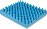Egg Crate Foam Seat Cushion for Back Pain and Sciatica Relief, Chair Car Seat Office Wheelchair Pad, 19x19x3 Inch Blue In Australia - Darrahopens