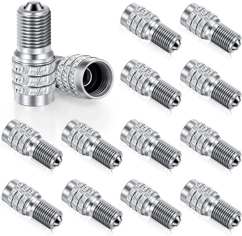 16 Pcs Flow Through Tire Valve Stem Caps, Double Valve Inflator Extensions for Truck Car RV, High Pressure, Copper Tone In Australia - Darrahopens