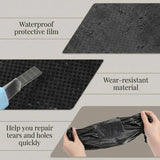 RV Underbelly Tape, Corrugated Waterproof Thick Adhesive Patch for Camper Travel Trailer Mobile Home Tear Repair, Black 2 Pack, 4 Inch X 66 Feet Size In Australia - Darrahopens