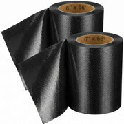RV Underbelly Tape, Corrugated Waterproof Thick Adhesive Patch for Camper Travel Trailer Mobile Home Repair, Black 6 Inch x 66 Feet, 2 Pack In Australia - Darrahopens