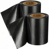 RV Underbelly Tape, Corrugated Waterproof Thick Adhesive Patch for Camper Travel Trailer Mobile Home Repair, Black 6 Inch x 66 Feet, 2 Pack In Australia - Darrahopens