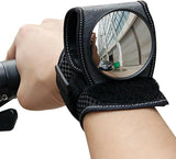 Bike Rear View Wrist Mirror Adjustable Arm Strap HD Reflex Mirror for Cyclists and Road Riding Black, Adjustable Design In Australia - Darrahopens
