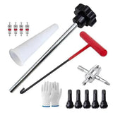 Quick Change Tyre Valve Tool Kit for TR413 Valve Stem Replacement, Car ATV Truck Motorcycle Installation Tool Set In Australia - Darrahopens