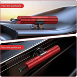 2 Pack Emergency Hammer and Seat Belt Cutter for Car Escape Safety Tool, Key Ring Size with Mounting Base, Red In Australia - Darrahopens