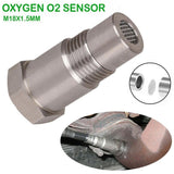 2pcs Car CEL Fix Check Engine Light Eliminator Oxygen O2 Sensor Adapter, Mini Catalytic Converter Spacer, M18x1.5