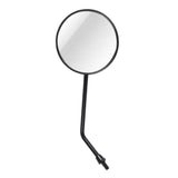 2 Pack Universal Motorcycle Rearview Side Mirrors, Stable Wide View Replacement Mirrors for Motorbike Scooter, Black