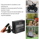 Inductive Digital Tachometer for 2-Stroke Engines, Chainsaw Lawnmower Motorcycle RPM Meter with Replaceable Battery In Australia - Darrahopens