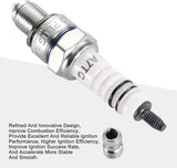 A7TC Spark Plug Replacement for ATV Motocross Go Kart Moped, 50cc 70cc 90cc 110cc 125cc 150cc Engines, M10 x 1