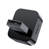 Wireless CarPlay Android Auto 2-in-1 Smart Car Connection Box for Apple iPhone and Android Devices, Size 33, Black