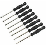 8 Pack Assorted Carburetor Screwdrivers, Adjustment Tool Set for 2-Stroke Engines, Non-Slip Square Handle Tools