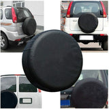 13 Inch Spare Tyre Wheel Cover for 55-58cm / 22-23 Inch Diameter, PVC Waterproof Dustproof UV Protection Cover