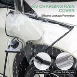 Electric Car Charging Port Rain Cover, Waterproof Dustproof EV Connector Protection for Universal Vehicles, 60 x 50 cm In Australia - Darrahopens
