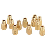 12pcs Mikuni VM TM TMX Carburetor Main Jet Kit, 90-200 Metal Gold Jets for Flat Slide Carburetor Tuning Kit Set In Australia - Darrahopens