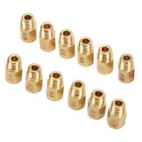 12pcs Mikuni VM TM TMX Carburetor Main Jet Kit, 90-200 Metal Gold Jets for Flat Slide Carburetor Tuning Kit Set