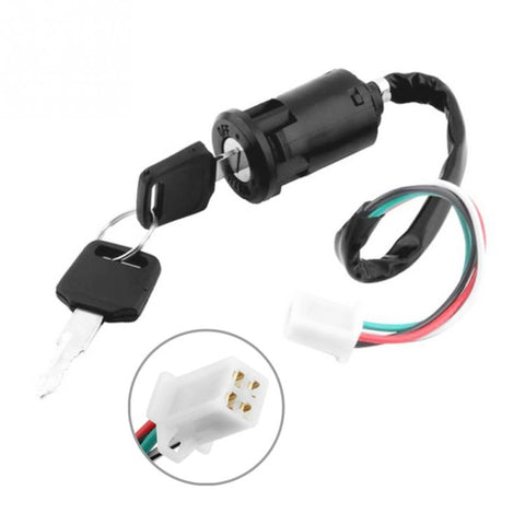 Ignition Lock Switch with 2 Keys for Motorcycle ATV Dirt Bike Go Kart, Universal 50cc-250cc Plastic Metal Replacement In Australia - Darrahopens