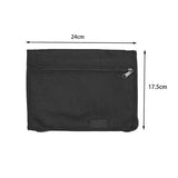 Universal Glove Box Organiser Holder for Car Manuals Documents Papers and Insurance Cards, Multiple Pockets, Black