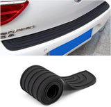 Rear Bumper Protector Rubber Boot Guard, Scratch Resistant Exterior Car Accessory for Most Vehicles, Black, 90 cm x 7 cm In Australia - Darrahopens