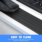 Rear Bumper Protector Rubber Boot Guard, Scratch Resistant Exterior Car Accessory for Most Vehicles, Black, 104 cm x 9 cm