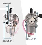 Red 2-Stroke 47cc 49cc Carburetor with Air Filter, Replacement for Mini ATV Quad Go-Kart Scooter Moped Dirt Bike In Australia - Darrahopens
