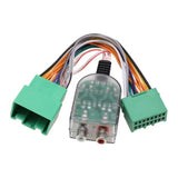 Radio Add Amp Subwoofer Amplifier Wire Harness for Chevrolet Camaro Silverado, Factory Stereo Bass Amp Installation Adapter