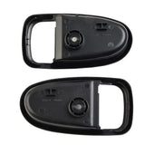 2 Pieces Left and Right Interior Door Handle Cover Bezel Trim for Hyundai Elantra 2001-2006, Replacement Interior Trim Set