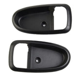 2 Pieces Left and Right Interior Door Handle Cover Bezel Trim for Hyundai Elantra 2001-2006, Replacement Interior Trim Set