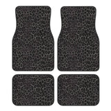 4 Piece, Car Floor Mats Set Carpet Protection, Universal Fit for Car SUV Truck, Vehicle Front and Rear, Leopard Print