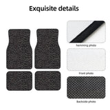 4 Piece, Car Floor Mats Set Carpet Protection, Universal Fit for Car SUV Truck, Vehicle Front and Rear, Leopard Print