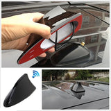 Roof Shark Fin Vortex Stereo Radio Aerial Signal Antenna FM/AM for Hyundai Kia, Replacement Vehicle Antenna Accessory
