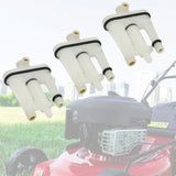 3 Pieces Carburetor Main Jet Replacement for Briggs and Stratton Lawn Engines 592792, ABS and Aluminum Repair Parts