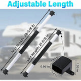 RV Screen Door Cross Bar Handle Protector, Adjustable from 21-5/8 to 28-5/8 inch Grab Handle for Camper Travel Trailer Motorhome, Universal Fit In Australia - Darrahopens