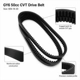 GY6 50cc Scooter Drive Belt, 669-18-30 High-Performance CVT Belt for Moped Go Kart ATV, Rubber Replacement Part In Australia - Darrahopens