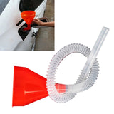 Long Tube Funnel for Water, Coolant, Transmission and Engine Oil, 24'' Flexible Hose Funnel for Automotive Fluid Filling In Australia - Darrahopens