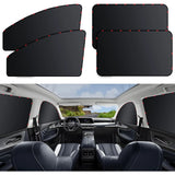 4 Pack Car Privacy Curtains, Full Blackout Car Window Shades, Universal Fit for Most Cars, Great for Travel, Camp, Privacy In Australia - Darrahopens