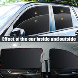 4 Pack Car Privacy Curtains, Full Blackout Car Window Shades, Universal Fit for Most Cars, Great for Travel, Camp, Privacy In Australia - Darrahopens