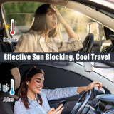 4 Pack Car Privacy Curtains, Full Blackout Car Window Shades, Universal Fit for Most Cars, Great for Travel, Camp, Privacy In Australia - Darrahopens