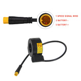 Waterproof Thumb Throttles Speed Control Finger Throttles Universals Controllers for Electric Bike, Scooter Easy to Use