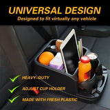 Universal Truck Console Car Cup Holder Floor Drink Storage Organizer Tray for Trucks, Cars, Suvs, Vans, Road Trips